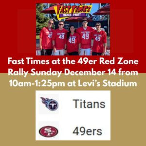 Fast Times at 49er Red Zone Rally 12/14/2025